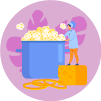 Keto Snacks Recipes Icon