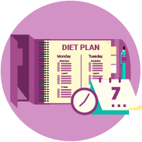 7 Day Vegan Keto Meal Plan - Icon