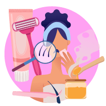 Fix #1 - Cosmetic Treatment for PCOS Hirsutism Icon