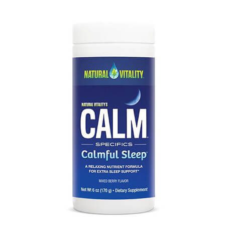 Natural Calm Specifics Calmful Sleep Mixed Berry by Natural Vitality Natural Calm Specifics Calmful Sleep Mixed Berry by Natural Vitality
